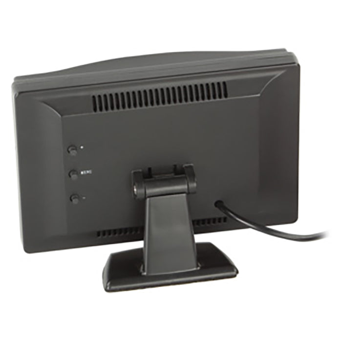 Monitor universal 5" 2xvideo input m/tilbehør 12/24V