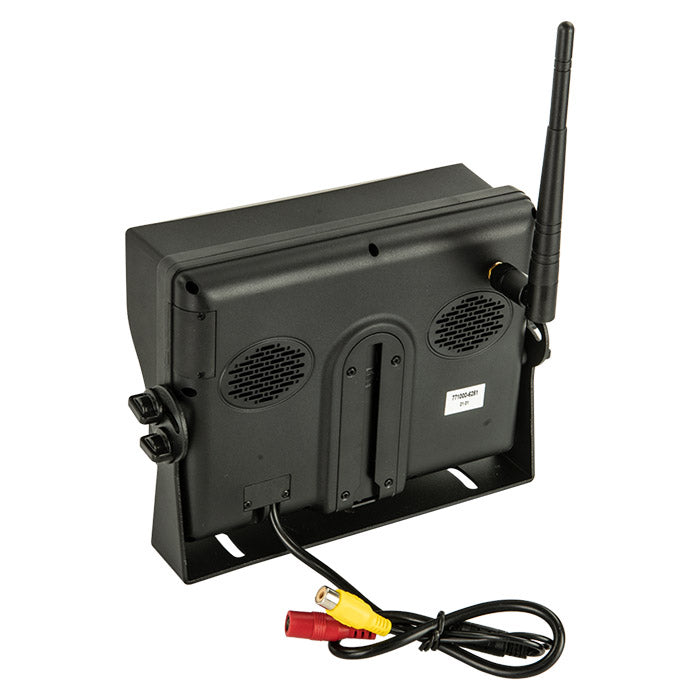7" Bakkamera sæt med 2 kameraer (trådløst) 12V + 24V