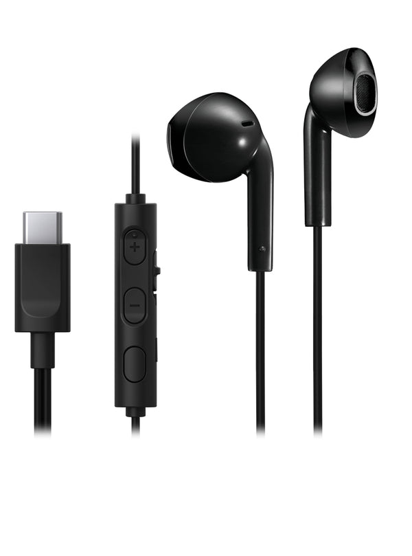 JVC HA FR17UC Kablet Øreproptelefoner Sort