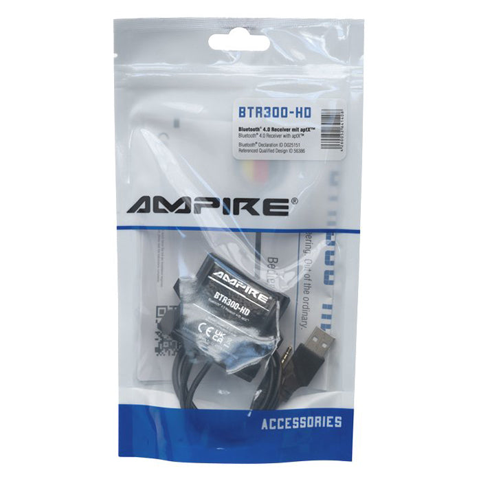 Ampire bluetooth modtager AUX/USB aptXHD, aptXLL