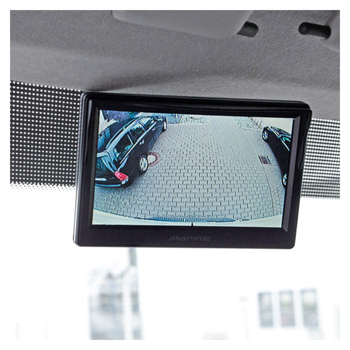 Bakkamera sæt 5 skærm + 170° kamera KCX403+RVM051 - Ampire