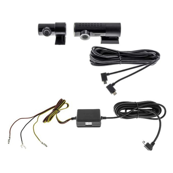 Ampire 12V+24V Dashcam Sæt (for+bag) 2K (QUAD-HD)