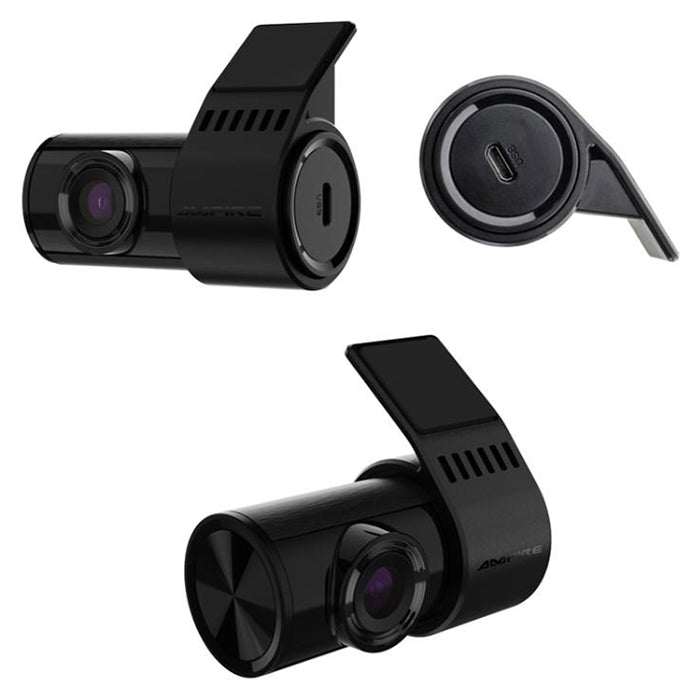 Ampire 12V+24V Dashcam Sæt (for+bag) 2K (QUAD-HD)