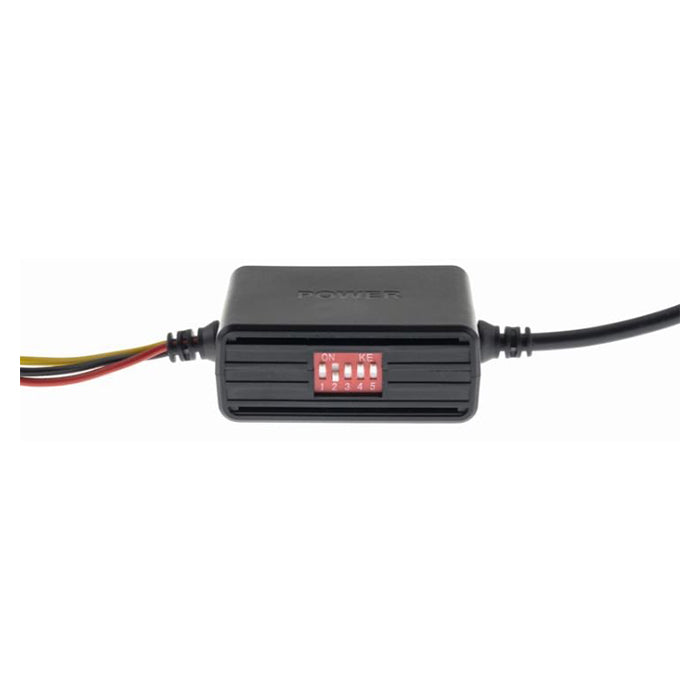 Ampire 12V+24V Dashcam Sæt (for+bag) 2K (QUAD-HD)