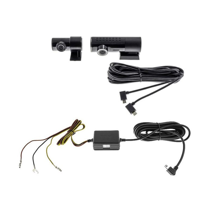 Ampire 12V+24V Dashcam Sæt (for+bag) 2K (QUAD-HD)