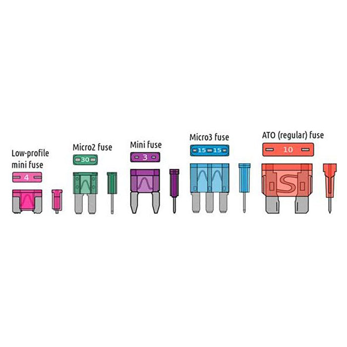 Ampire Tap til Lavprofil-mini-sikring 10A (ACN) - 1 Stk