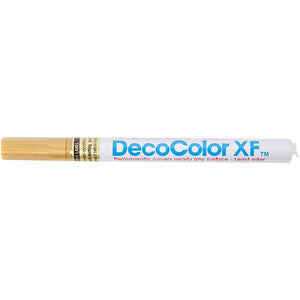 Dekorationstusch, streg 1,2 mm, guld, 1 stk.