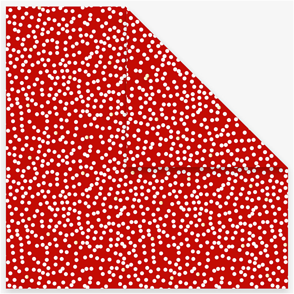Origamipapir, str. 15x15 cm, 80 g, rød, 40 ark/ 1 pk.