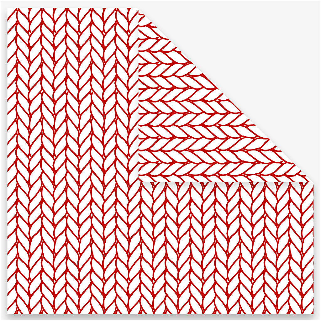 Origamipapir, str. 15x15 cm, 80 g, rød, 40 ark/ 1 pk.