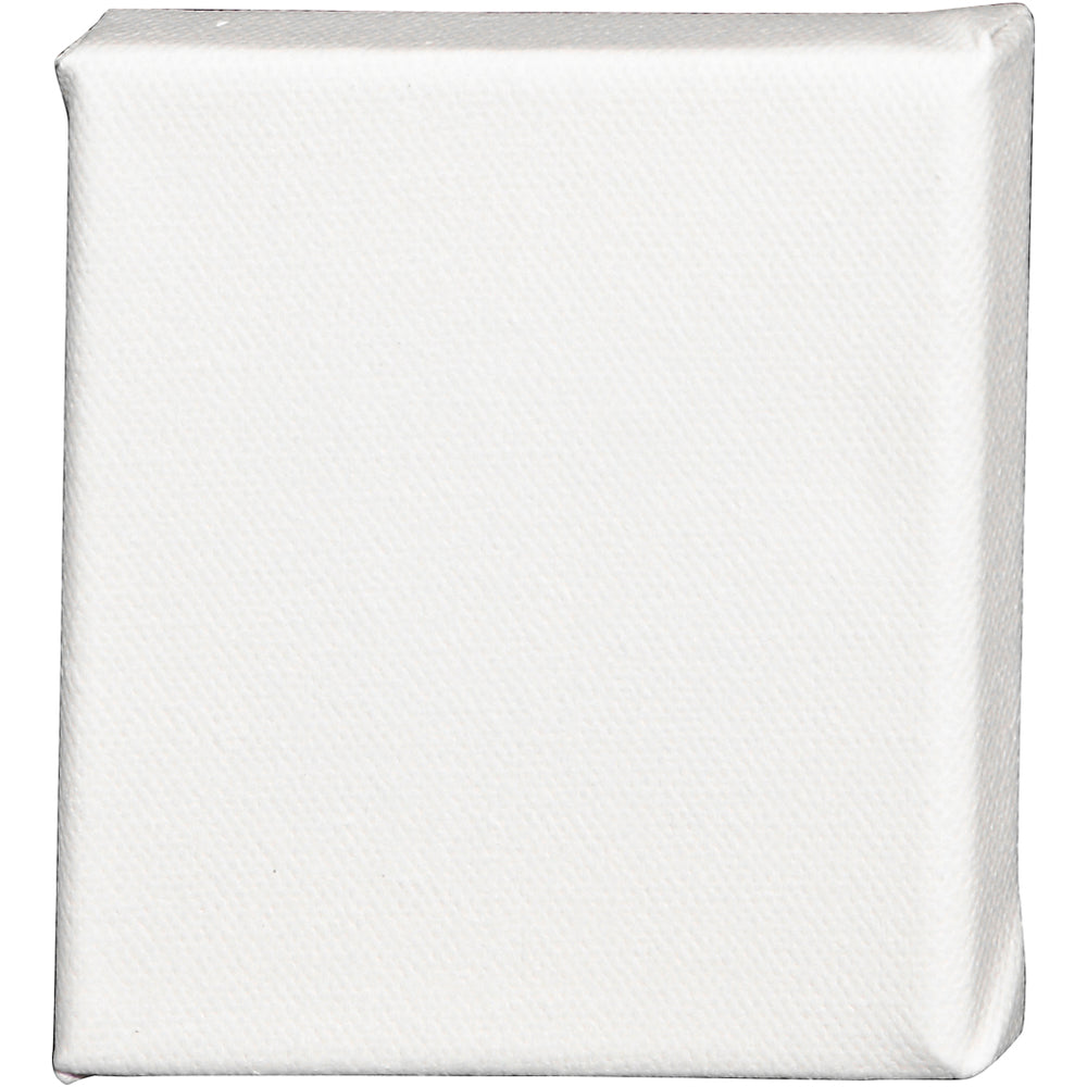 Malerlærred, D: 1.6 cm, str. 10x10 cm, 360 g, hvid, 1 stk.