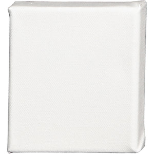 Malerlærred, D: 1.6 cm, str. 10x10 cm, 360 g, hvid, 1 stk.