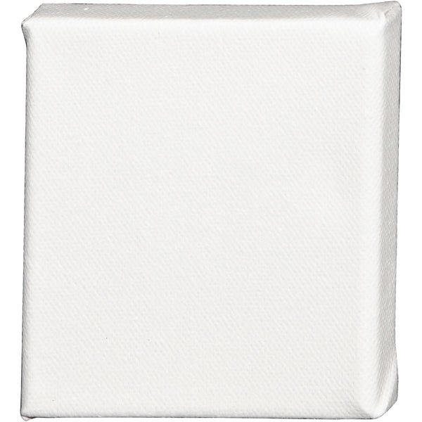 Malerlærred, D: 1.6 cm, str. 10x10 cm, 360 g, hvid, 1 stk.