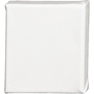 Malerlærred, D: 1.6 cm, str. 10x10 cm, 360 g, hvid, 10 stk./ 1 pk.