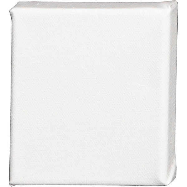 Malerlærred, D: 1.6 cm, str. 10x10 cm, 360 g, hvid, 10 stk./ 1 pk.