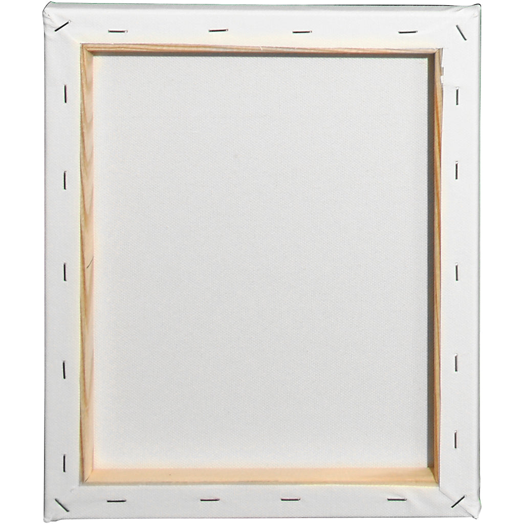 Malerlærred, D: 1.6 cm, str. 24x30 cm, 360 g, hvid, 1 stk.