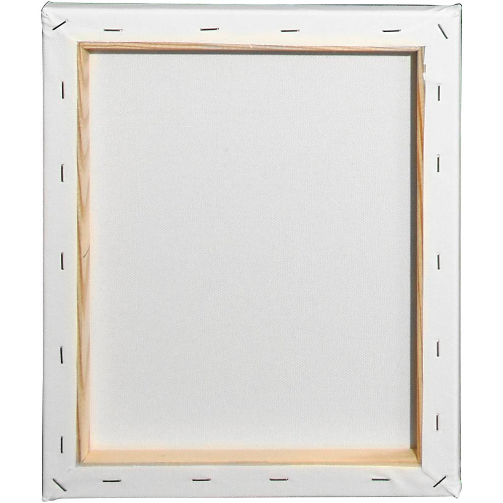 Malerlærred, D: 1,6 cm, str. 24x30 cm, 360 g, hvid, 40 stk./ 1 pk.