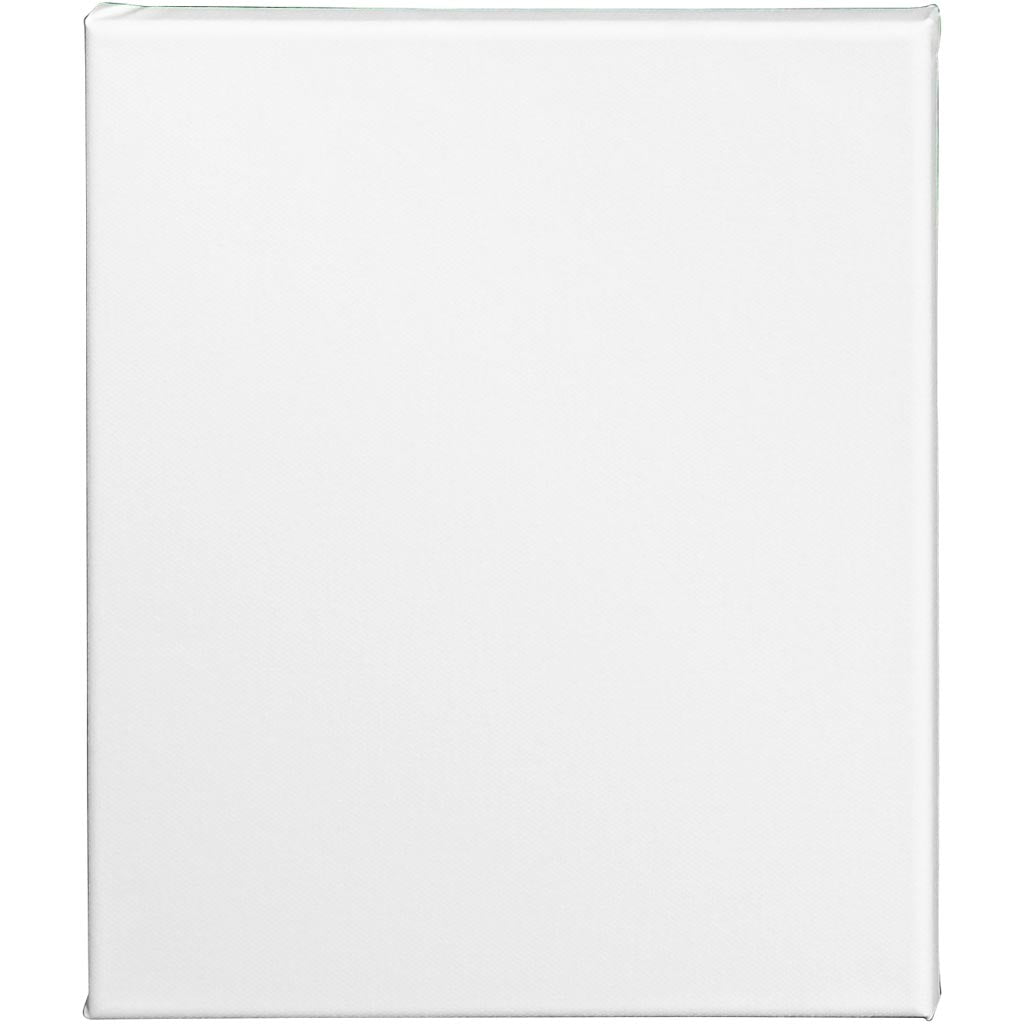 Malerlærred, D: 1.6 cm, str. 24x30 cm, 360 g, hvid, 10 stk./ 1 pk.