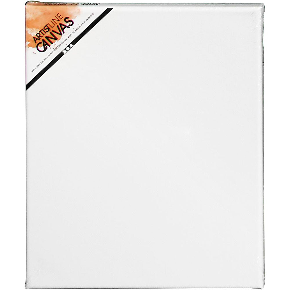 Malerlærred, D: 1.6 cm, str. 24x30 cm, 360 g, hvid, 10 stk./ 1 pk.