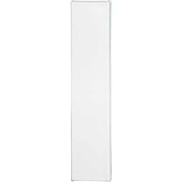 Malerlærred, D: 1.6 cm, str. 10x50 cm, 360 g, hvid, 10 stk./ 1 pk.