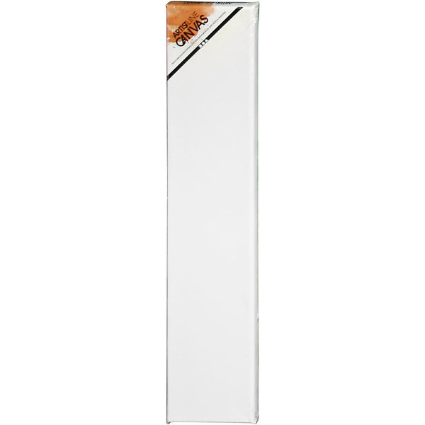 Malerlærred, D: 1.6 cm, str. 10x50 cm, 360 g, hvid, 10 stk./ 1 pk.