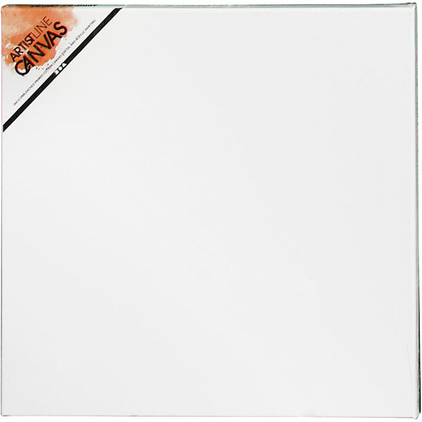 Malerlærred, D: 1.6 cm, str. 50x50 cm, 360 g, hvid, 5 stk./ 1 pk.