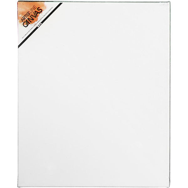 Malerlærred, D: 1.6 cm, str. 50x60 cm, 360 g, hvid, 5 stk./ 1 pk.