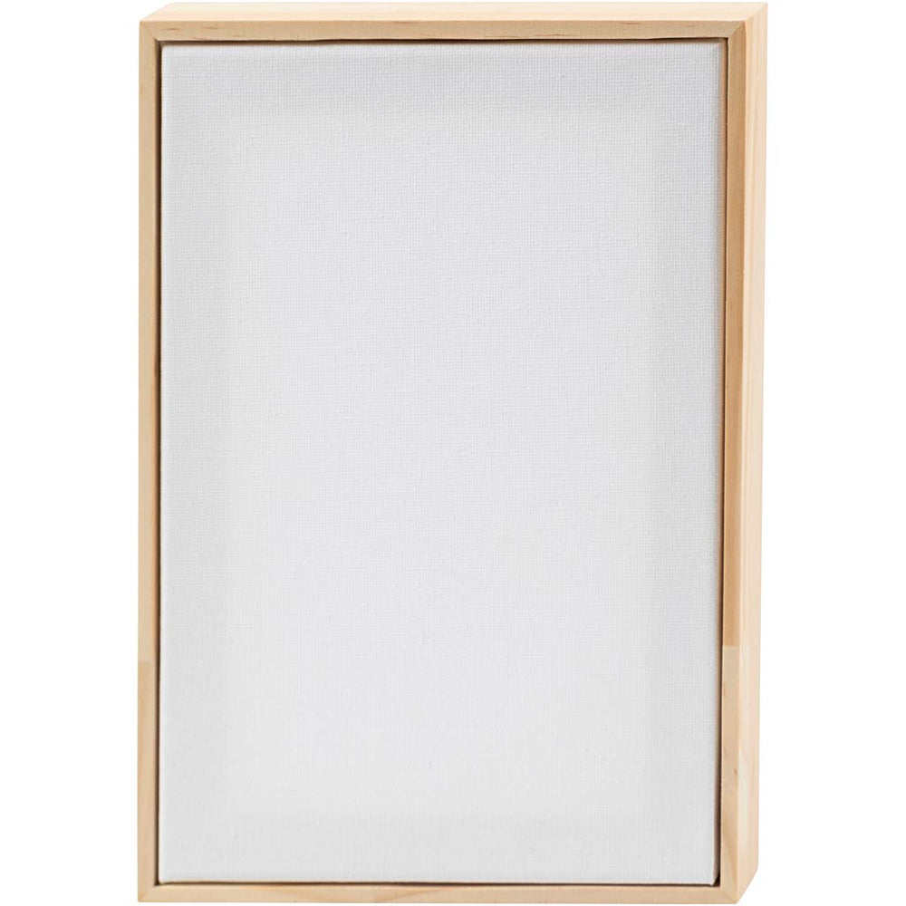 Malerlærred med træramme, str. 15,8x23,8 cm, 280 g, hvid, 10 stk./ 1 pk.