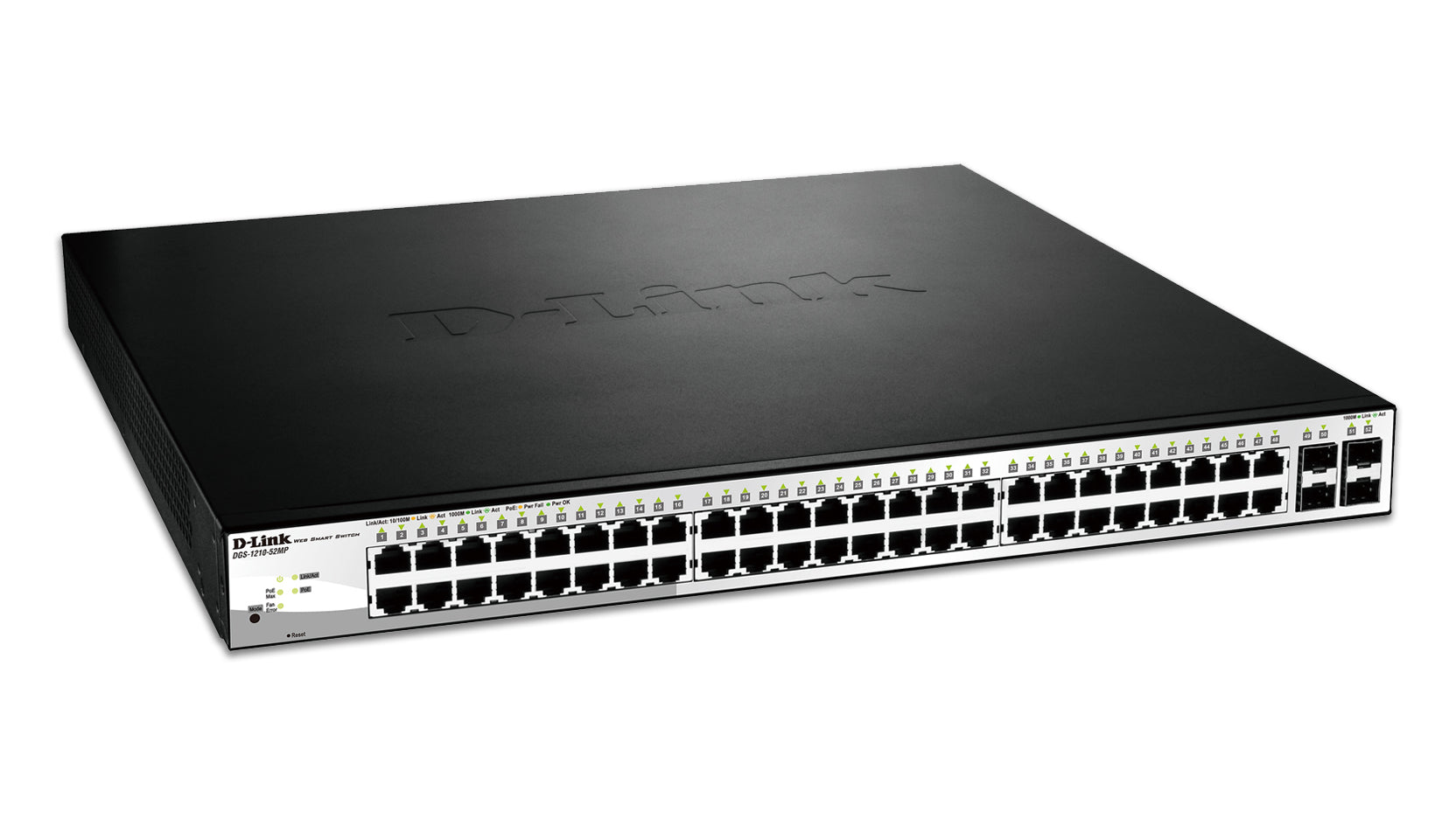 D-Link DGS 1210-52MP Switch 52-porte Gigabit  PoE