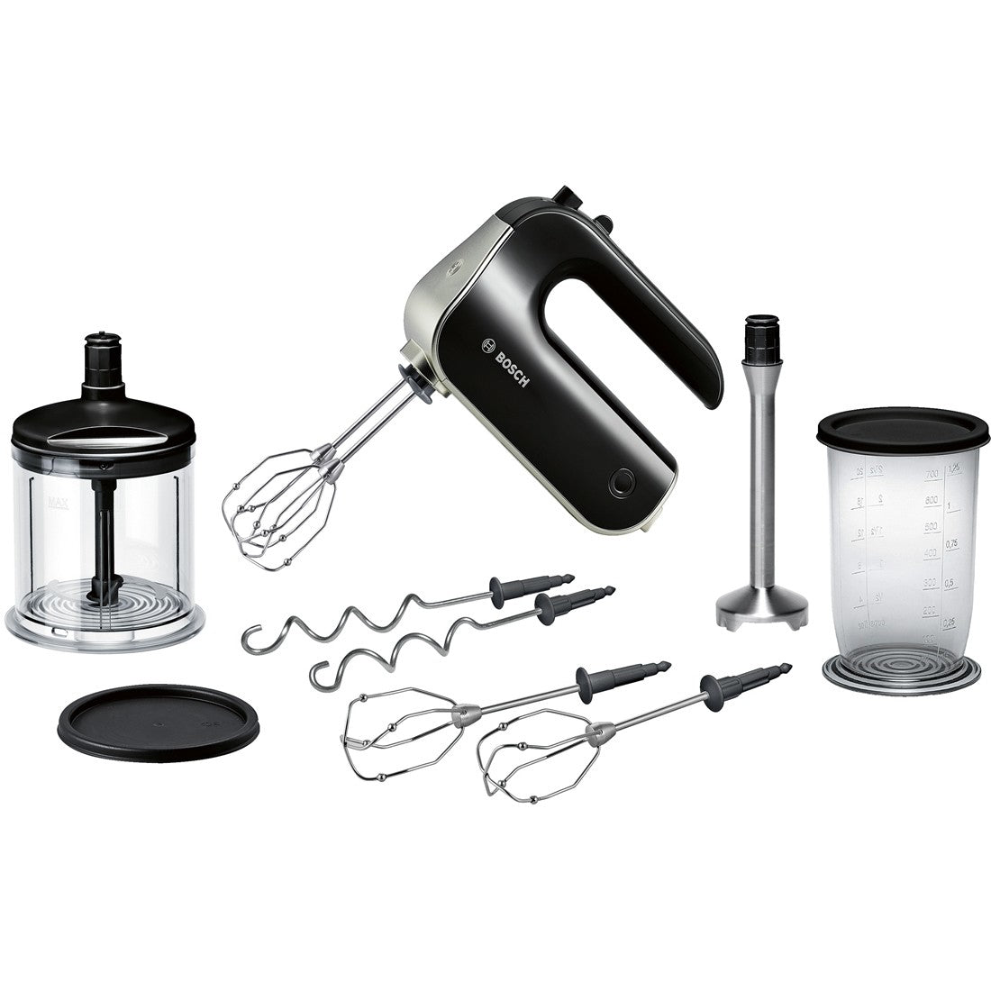 Bosch HomeProfessional MFQ 4885 Håndmixer Turbofunktion Sort/krom