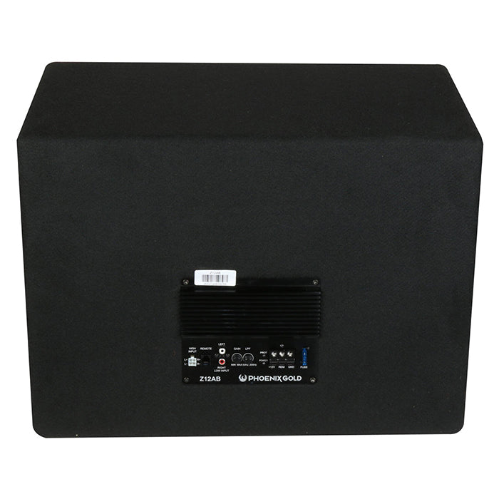 Phoenix Gold 12 subwoofer m kabler og fjernbetjening