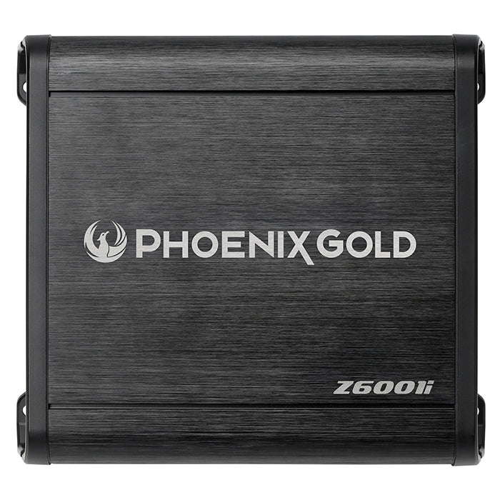Monoblokforstærker 1x600W RMS 1Ω, monoforstærker med køleventilator - Phoenix Gold