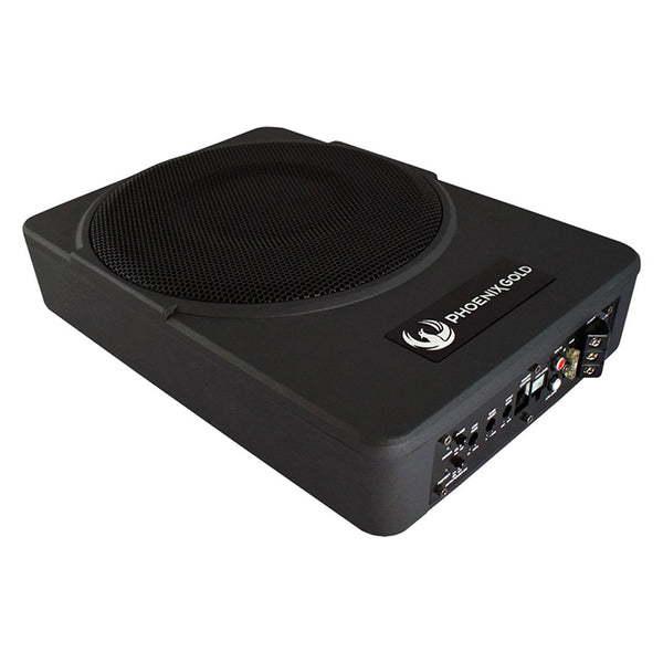 Phoenix Gold 10” Aktiv Subwoofer Under Sæde 200W Rms - Phoenix_g