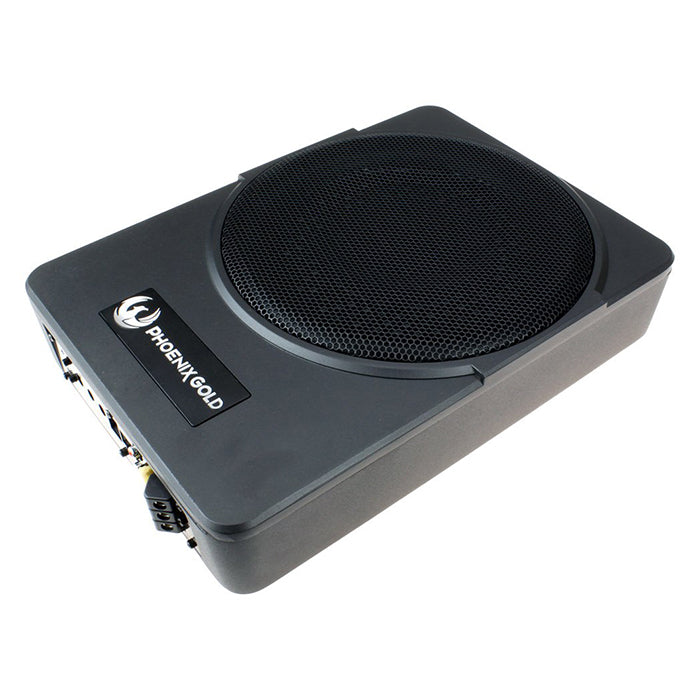 Phoenix Gold 10” aktiv subwoofer under sæde 200W RMS
