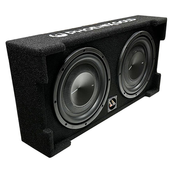 Phoenix Gold 2X10" 700W RMS 2Ohm passiv sub. box