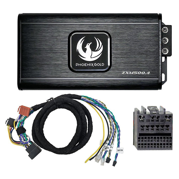 Forstærker 4x125W Plug-and-Play til Ford 2010+ (EcoSport, Fiesta, Focus, Transit) - Phoenix Gold