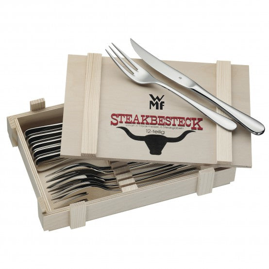WMF Steak knife/fork set Cromargan 18/10 rustfrit stål