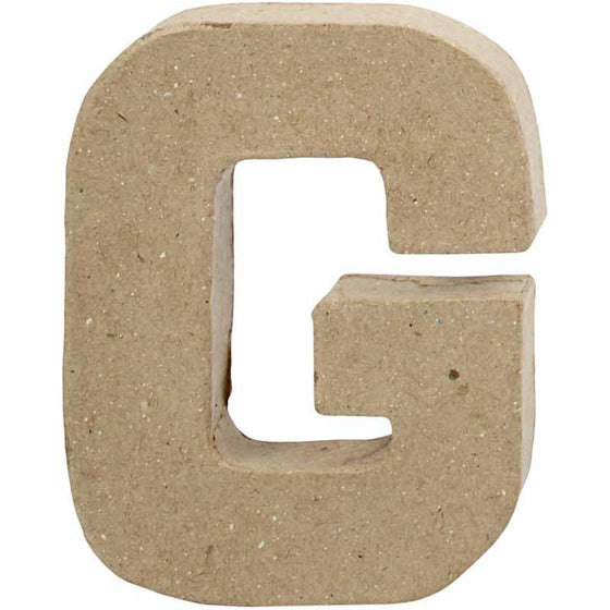 Bogstav, G, H: 10 cm, B: 7,7 cm, tykkelse 1,7 cm, 1 stk.