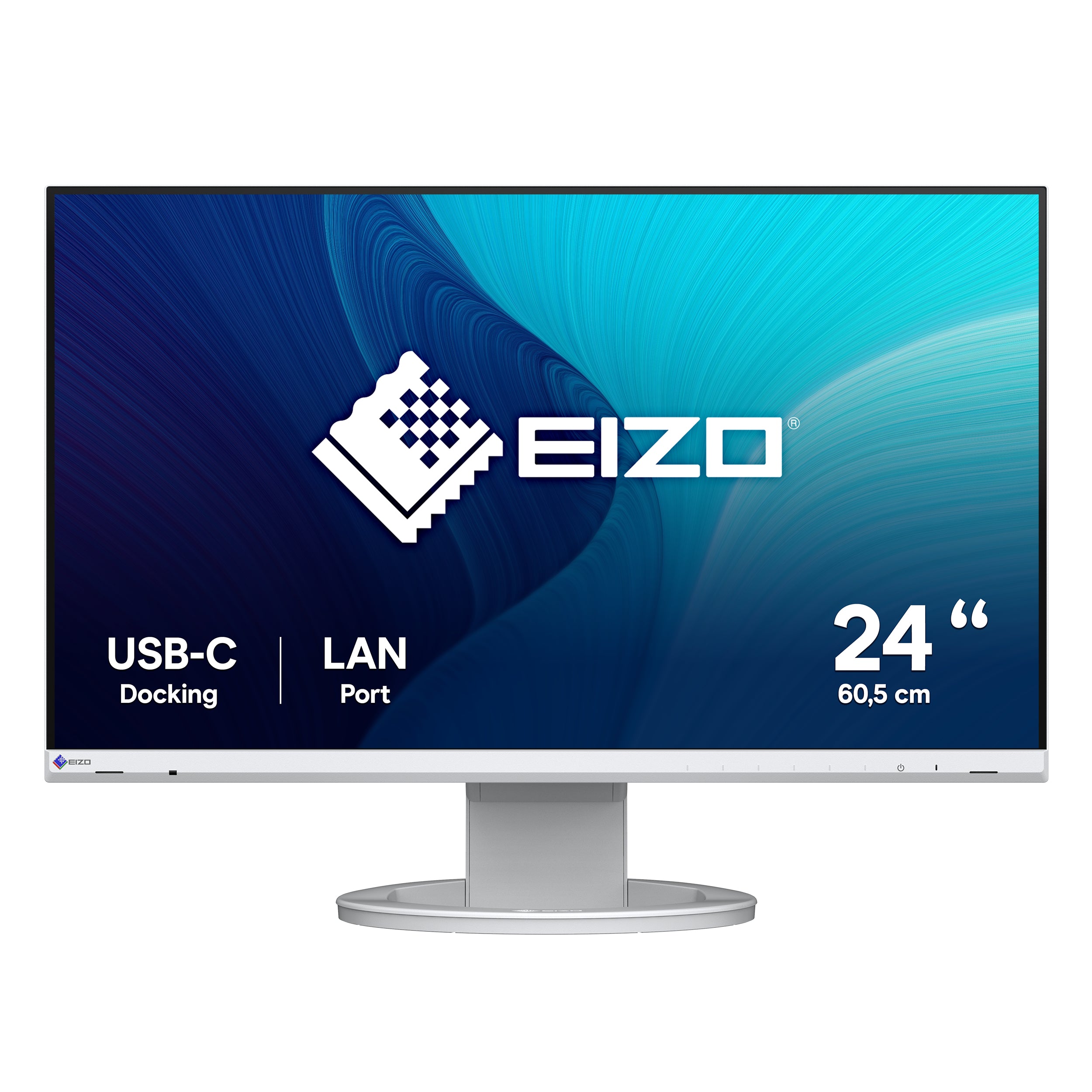 EIZO FlexScan EV2490-WT 23.8 IPS 1920 x 1080 (Full HD) HDMI DisplayPort USB-C 60Hz