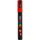Posca Tusch, nr. PC-5M, streg 2,5 mm, medium, rød, 1 stk.