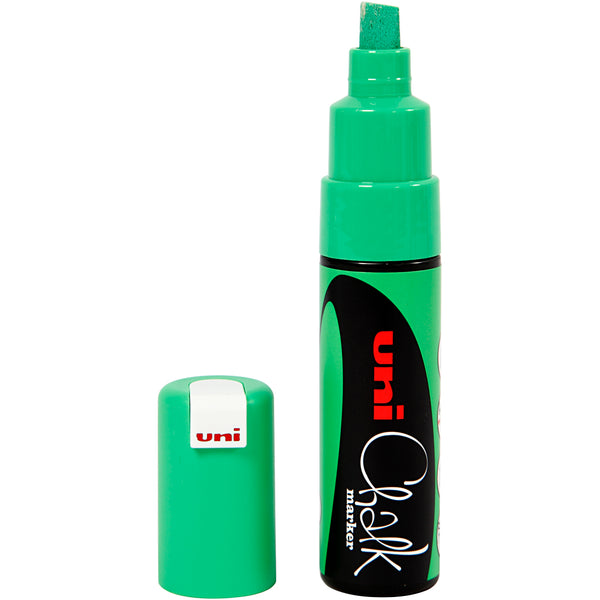 Chalk Marker, streg 8 mm, neon grøn, 1 stk.