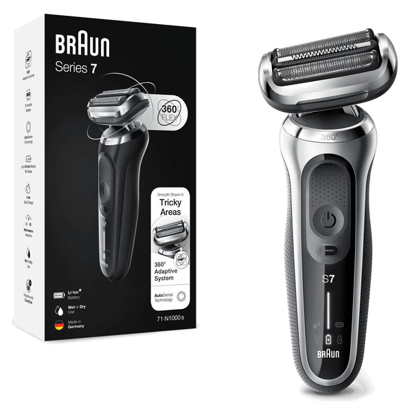 BRAUN Sølv Shaver 71-S1000S
