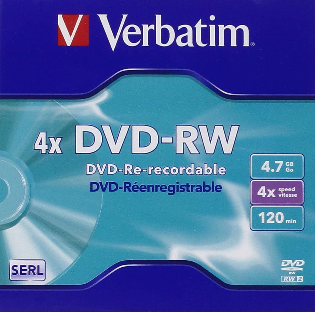 Verbatim DataLife 5x DVD-RW 4.7GB