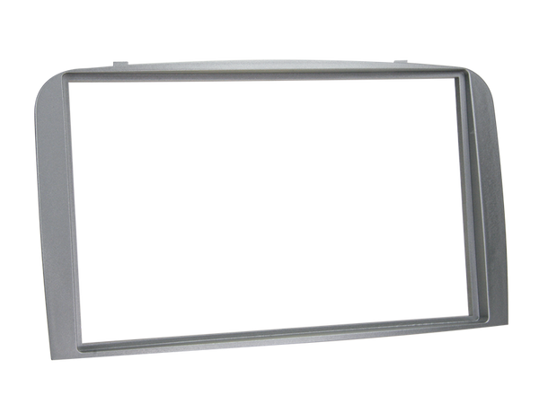 2-DIN radioramme Alfa Romeo 147 00-10/GT 03-10 sølv