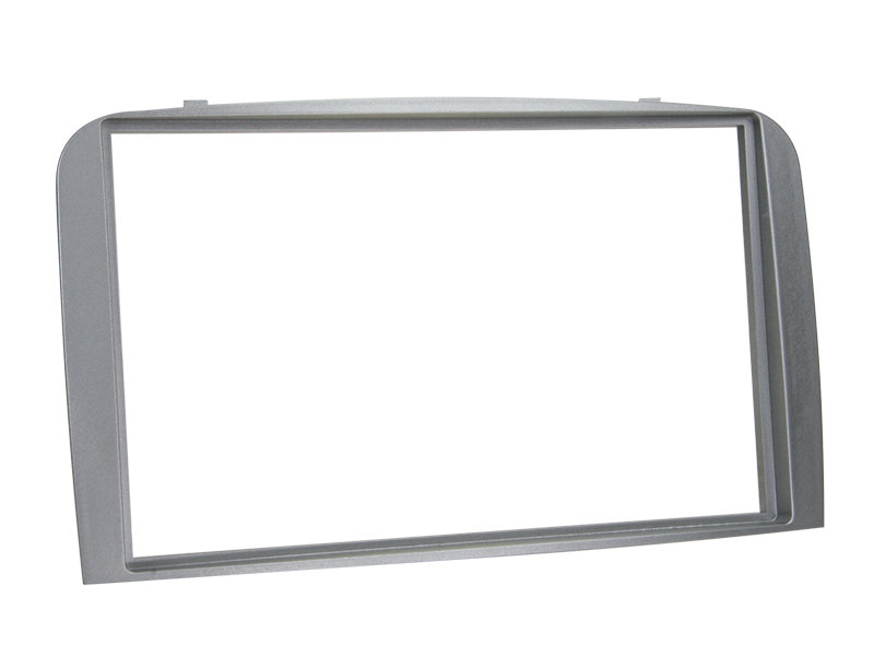 2-DIN radioramme Alfa Romeo 147 00-10/GT 03-10 sølv