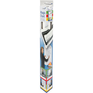 Magic whiteboard folie, L: 80 cm, B: 60 cm, hvid, 25 ark/ 1 rl.