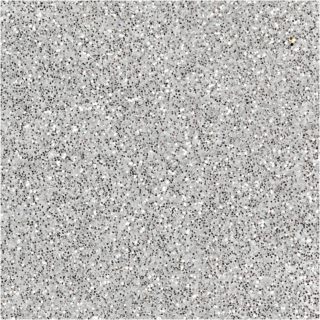 Glitter, sølv, 20 g/ 1 ds.
