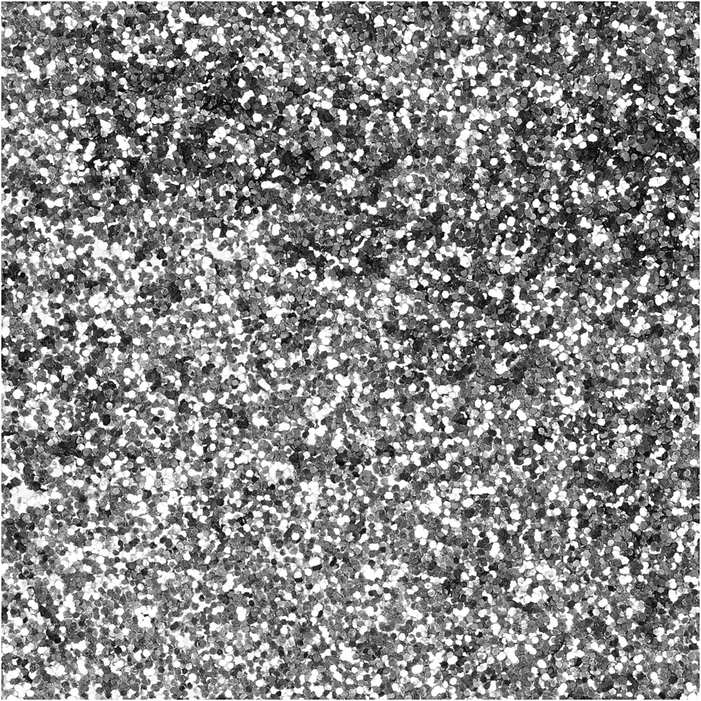 Bio-glimmer, diam. 0,4 mm, sølv, 10 g/ 1 ds.