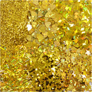 Glitter og Pailletter, guld, 6x5 g/ 1 pk.
