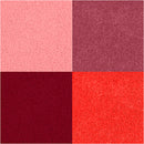 Stempelpude, H: 2 cm, str. 3,5x3,5 cm, fersken, pink, lys rosa, mørk rosa, 4 stk./ 1 pk.