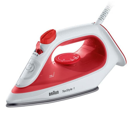 Braun si 1019 rd Dampstrygejern 1900W Rød